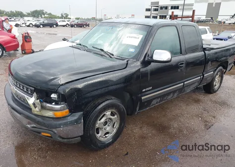 2002 Chevrolet Silverado 1500 Ls z USA, uszkodzony, nr VIN 2GCEC19T021281577